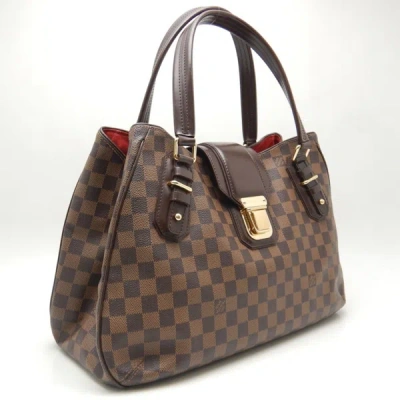 Pre-owned Louis Vuitton Sistina Brown Canvas Tote Bag ()
