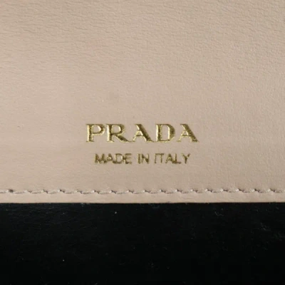 Shop Prada Envelope Beige Leather Wallet  ()