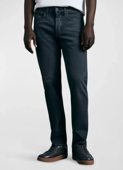 Shop Rag & Bone Men's Fit 2 Minna 32" Length Slim-fit Jeans Stretch Denim Pants In Black