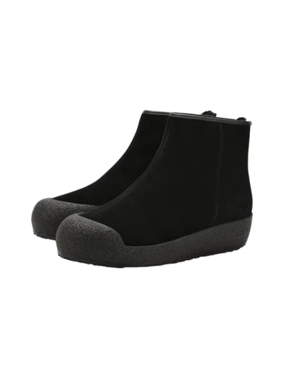 Bally Guard Ii 6228420 Men's Black Calf Leather Suede Boots In Black