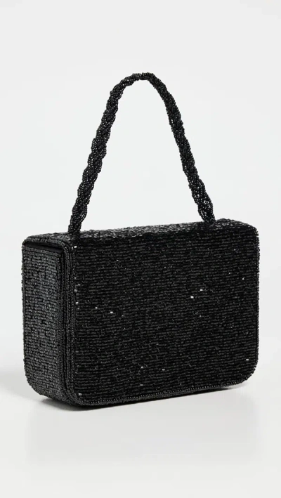 Shop Staud Women's Carmen Beaded Box Bag, Black