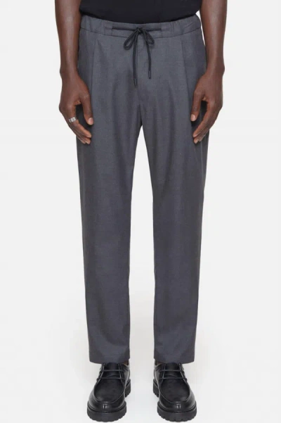 Shop Closed Vigo Tapered Pant In Dark Grey Melange In Multi