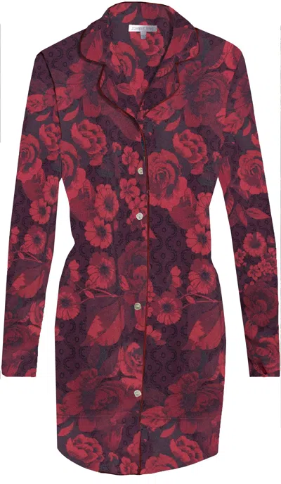Johnny Was Women Cotton Modal Long Sleeves Carrie Long Pj Set Multicolor In Multi