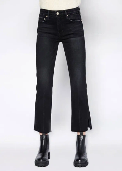 Shop Noend Farrah Kick Flare Jeans In Nashville In Black