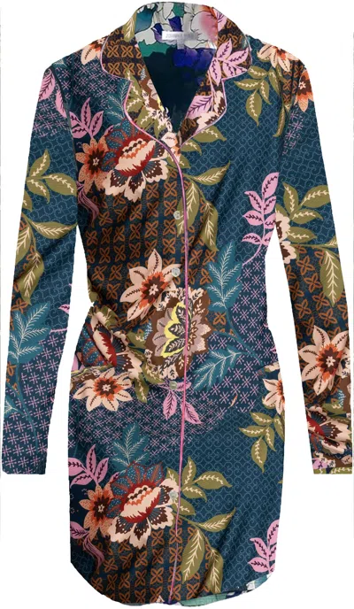 Johnny Was Delfino Long Sleeve Shirt Multi In Multi