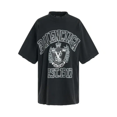 Shop Balenciaga Diy College Vintage T-shirt