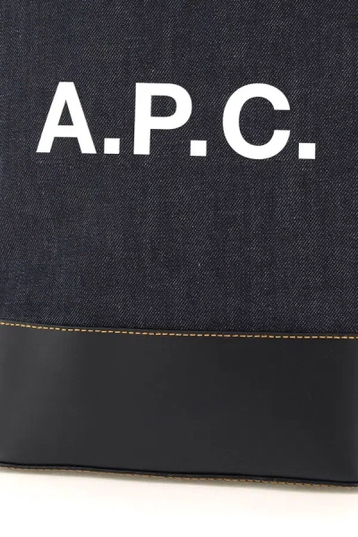 Shop Apc A.p.c. Bum Bags In Blue