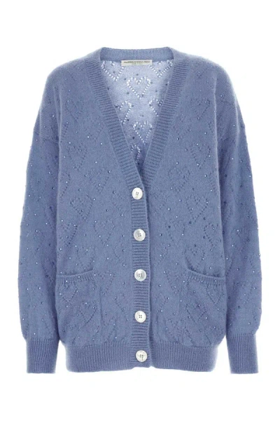 Shop Alessandra Rich Knitwear In Blue
