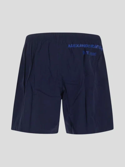 Shop Alexander Mcqueen Sea Clothing In Navyblue