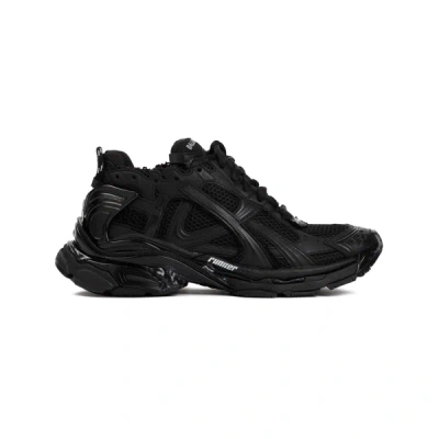 Shop Balenciaga Sneakers In Blackmatt
