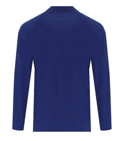 Shop Bob Fricky Blue Single-breasted Jacket
