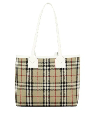 Shop Burberry Tote London Bags In Brown