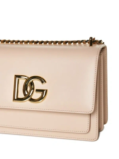Shop Dolce & Gabbana "3.5" Crossbody Bag In Pink
