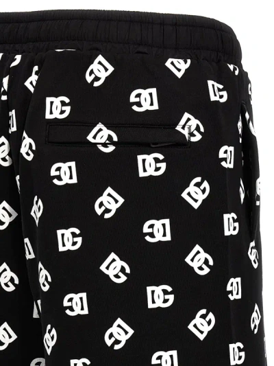 Shop Dolce & Gabbana Cotton Bermuda Shorts In Black