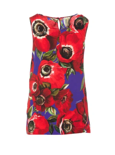 Shop Dolce & Gabbana Top In Multicolour