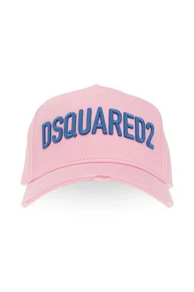 Shop Dsquared2 Caps & Hats In Pink