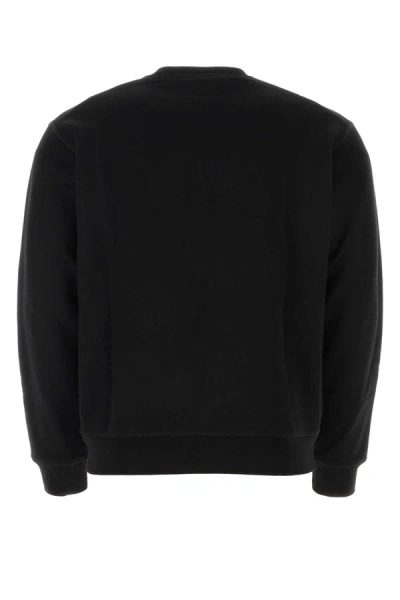 Shop Dsquared2 Icon Detail Cotton Sweatshirt In Black