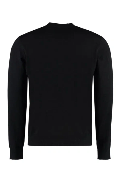 Shop Dsquared2 Ceresio 9 Cool Cotton Sweater In Black