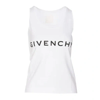 Shop Givenchy " Archetype" Tank Top In White