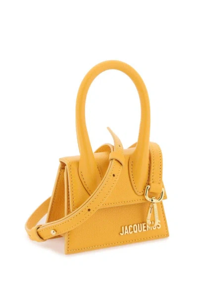 Shop Jacquemus Le Chiquito Micro Bag In Orange