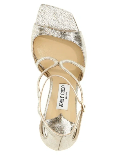 Shop Jimmy Choo Sandals Shoes In Nude & Neutrals