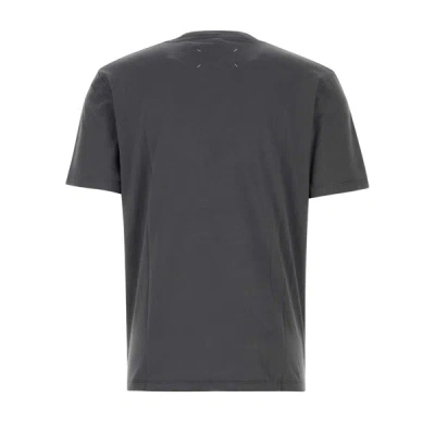 Shop Maison Margiela Gray Cotton T-shirt In Grey