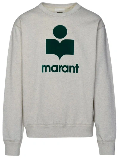 Shop Isabel Marant Marant Sweaters In Ecru/emerald