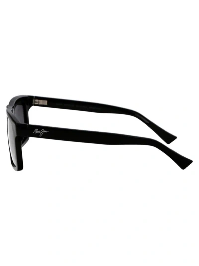 Shop Maui Jim Sunglasses In 002 Grey Opio Shiny Black