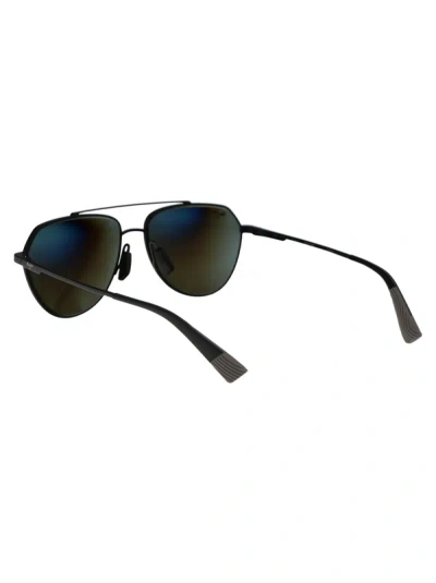 Shop Maui Jim Sunglasses In 02 Grey Waiwai Matte Black W/ Grey