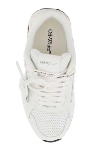 Shop Off-white Kick Off Low-top Sneakers In Whitewhite