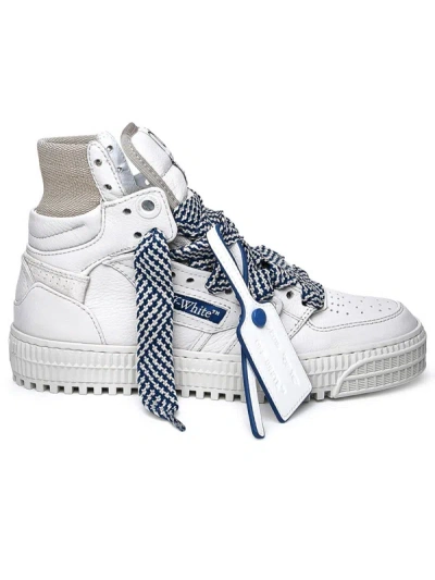 Shop Off-white White Leather Sneakers