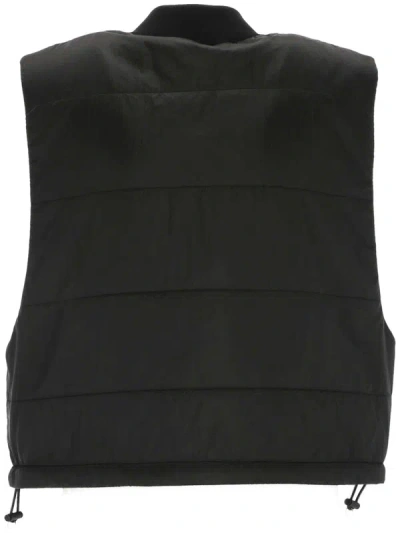Shop Palm Angels Classic Logo 100 Gr Vest In Black