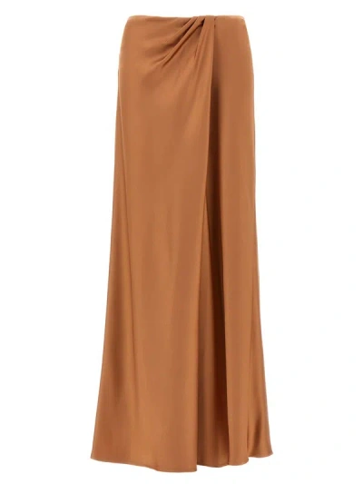 Shop Pinko 'conversione' Skirt In Brown