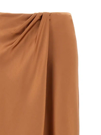 Shop Pinko 'conversione' Skirt In Brown