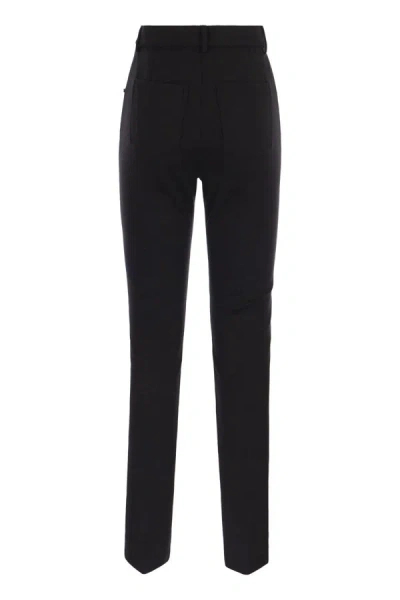 Shop Sportmax Pants In Black