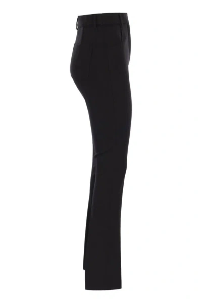 Shop Sportmax Pants In Black