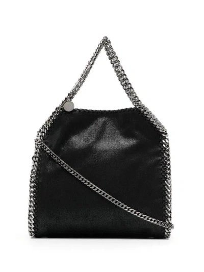 Shop Stella Mccartney "falabella" Mini Shoulder Bag In Black