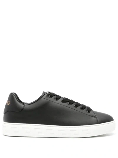 Shop Versace Sneaker Responsible Shoes In Black
