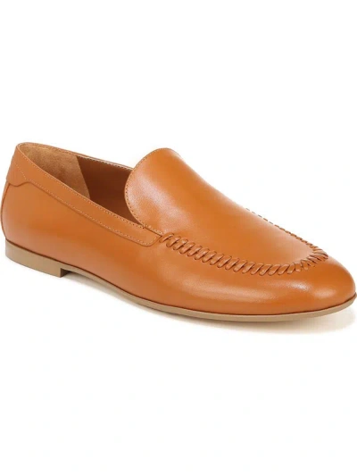Shop Sarto Franco Sarto Gala Womens Leather Slip On Loafers In Brown