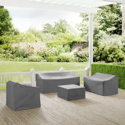 Crosley Furniture 4 Pc Sectional Cover Set