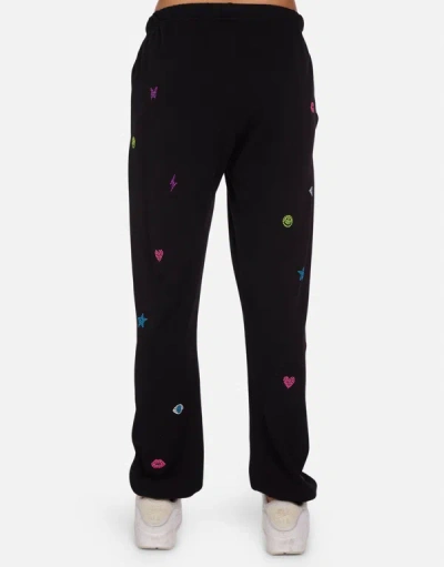 Lauren Moshi Chantria Neon Stud Elements In Black