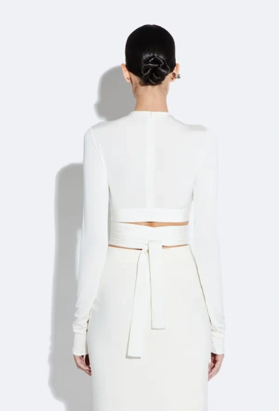 Lapointe Jersey Top In Cream