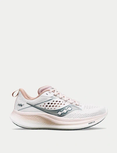 Shop Saucony Ride 17 In White