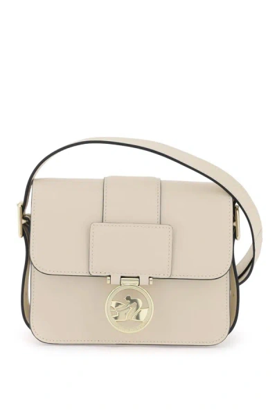 Shop Longchamp Box-trot Small Crossbody Bag In Neutro