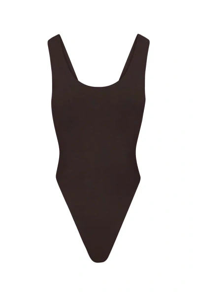 Shop Anemos Hume One-piece In Espresso