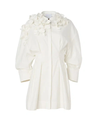 Shop Acler Rannoch Mini Dress In White