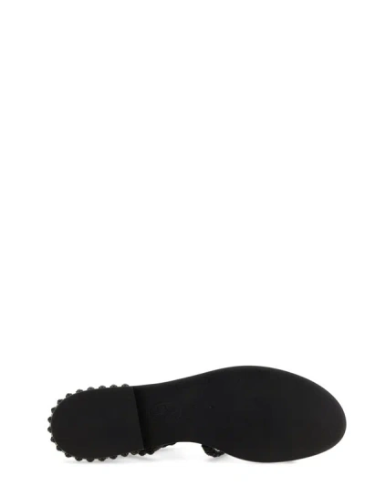 Shop Ash Sandal "precious" In Black