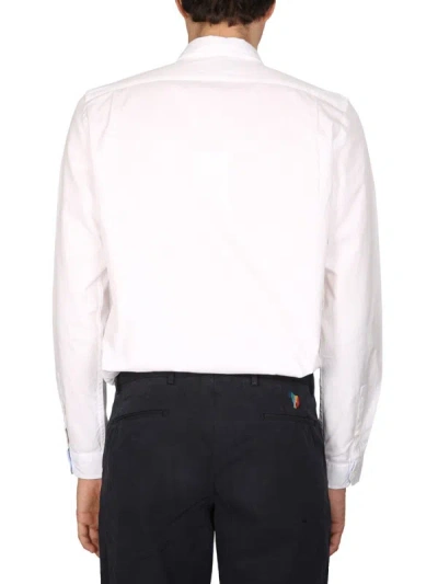 Shop Ps By Paul Smith Ps Paul Smith Shirt With Logo In White