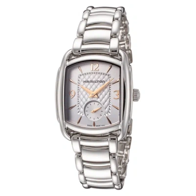 Shop Hamilton Women's American Classic Bagley 30mm Quartz Watch In Silver