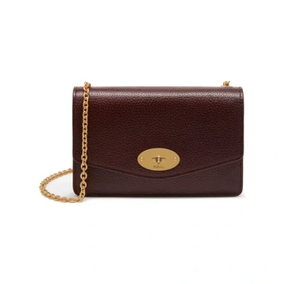 Shop Mulberry Small Darley In Red